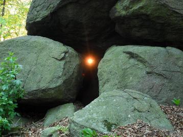 Das Lichtfester an der Steinernen Himmelsscheibe zu Walpurgis oder Beltane brillant wie nie zuvor!